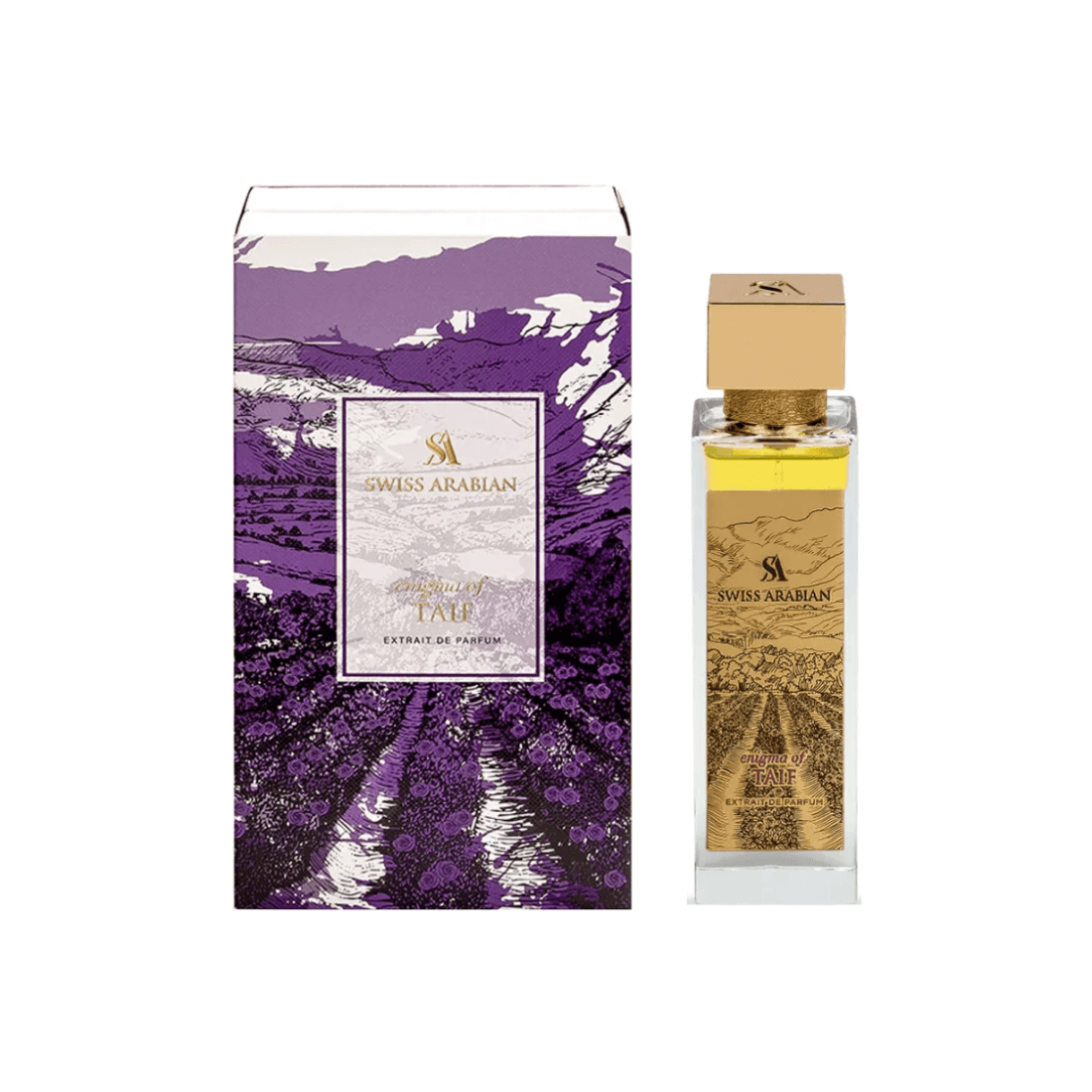 Swiss Arabian Enigma Of Taif würzig-florales Unisex-Parfum mit Pflaume und Amber