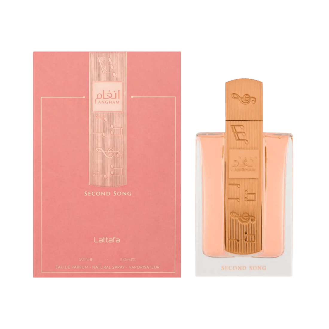 Lattafa Angham Second Song floraler Gourmand mit Orangeblüte, Vanille und Tonka