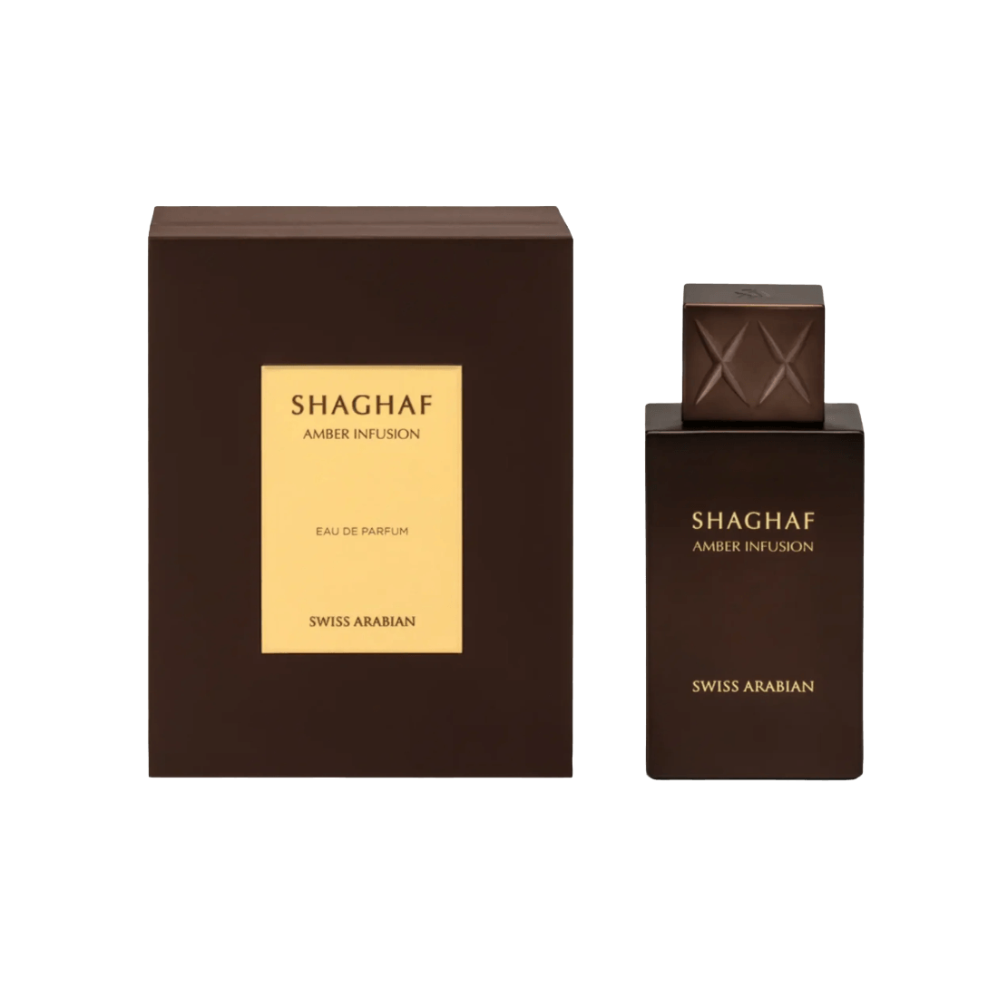 Swiss Arabian Shaghaf Amber Infusion orientalischer Unisex-Duft mit Harzen und Holz