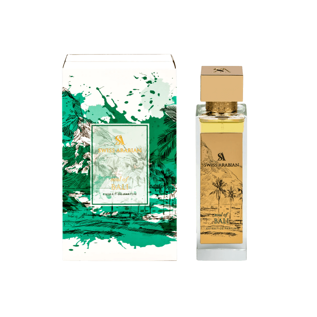 Swiss Arabian Soul Of Bali würzig-frischer Unisex-Duft mit Safran und Kardamom