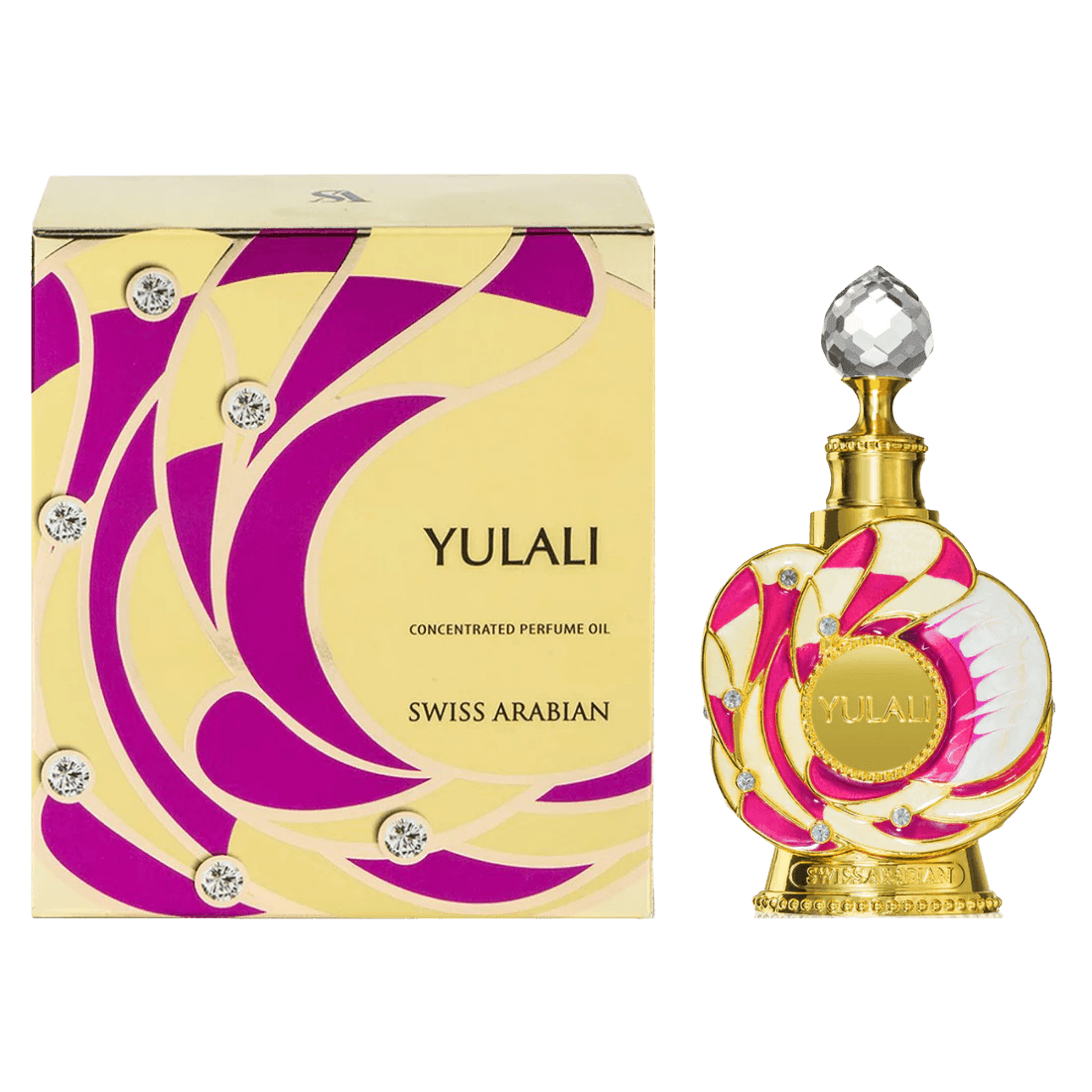 Swiss Arabian Yulali blumig-fruchtiger Damenduft mit Jasmin, Freesie und Maiglöckchen