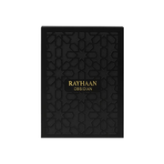 Rayhaan Obsidian langanhaltend mit Leder, floralen Noten und dunklem Holz