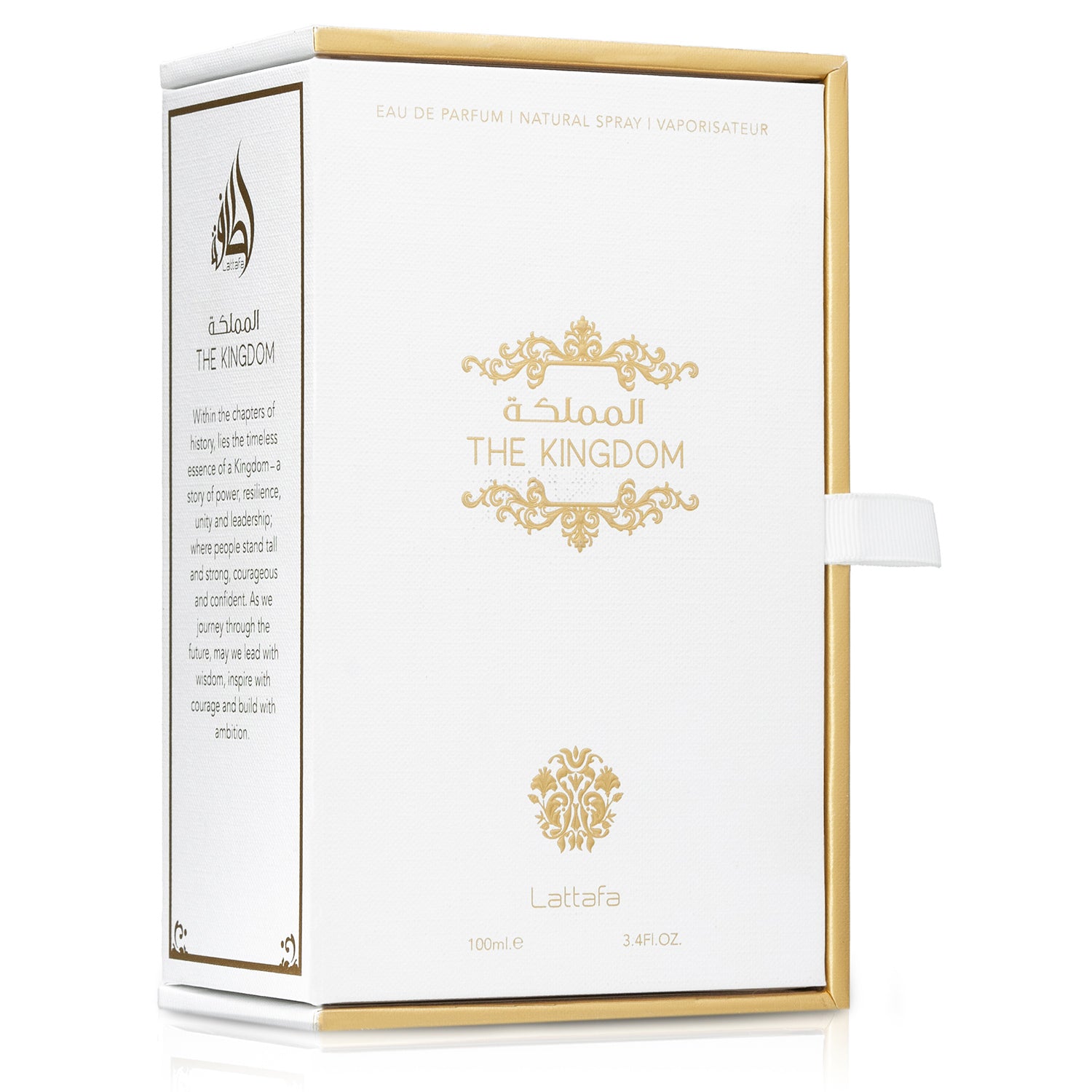 Lattafa The Kingdom Men langanhaltend mit aromatischer Frische und Amber