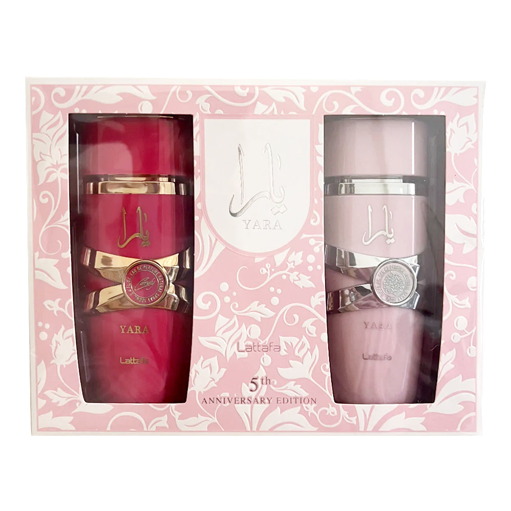 Lattafa Yara Anniversary Set arabisches Parfum-Set für Damen