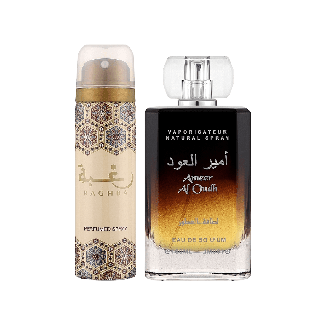 Lattafa Ameer Al Oudh Set mit Oud, Vanille und rauchiger Wärme