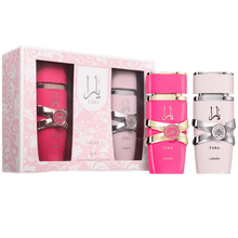 Lattafa Yara Anniversary Set Geschenkset mit Vanille und Moschus