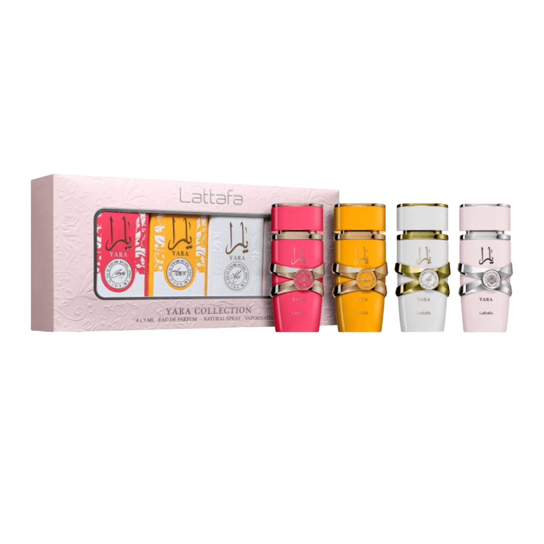 Lattafa Yara Discovery Set 25ml mit Vanille, Früchten und Moschus