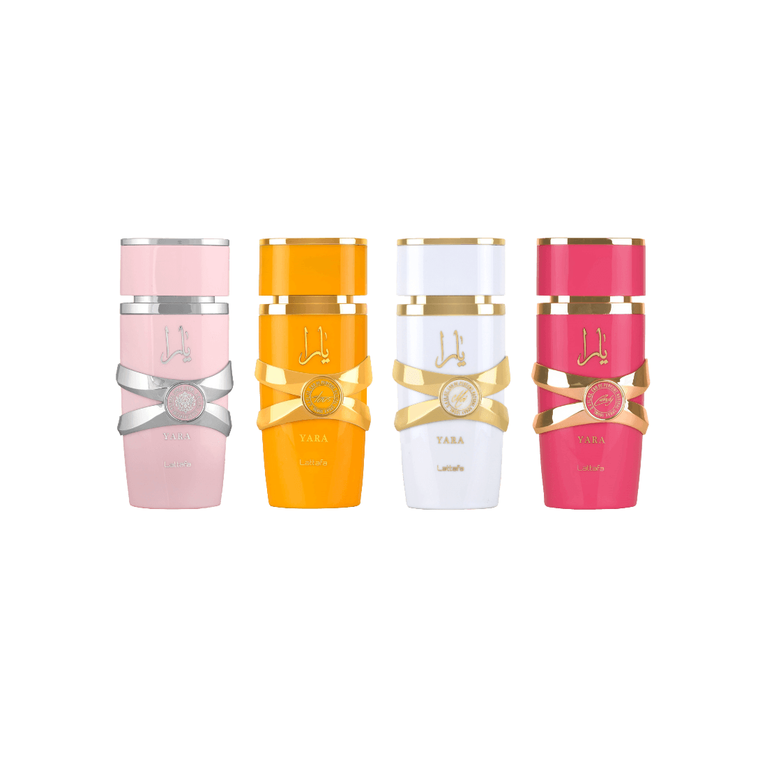 Lattafa Yara Discovery Set 5ml mit tropischen und cremigen Düften