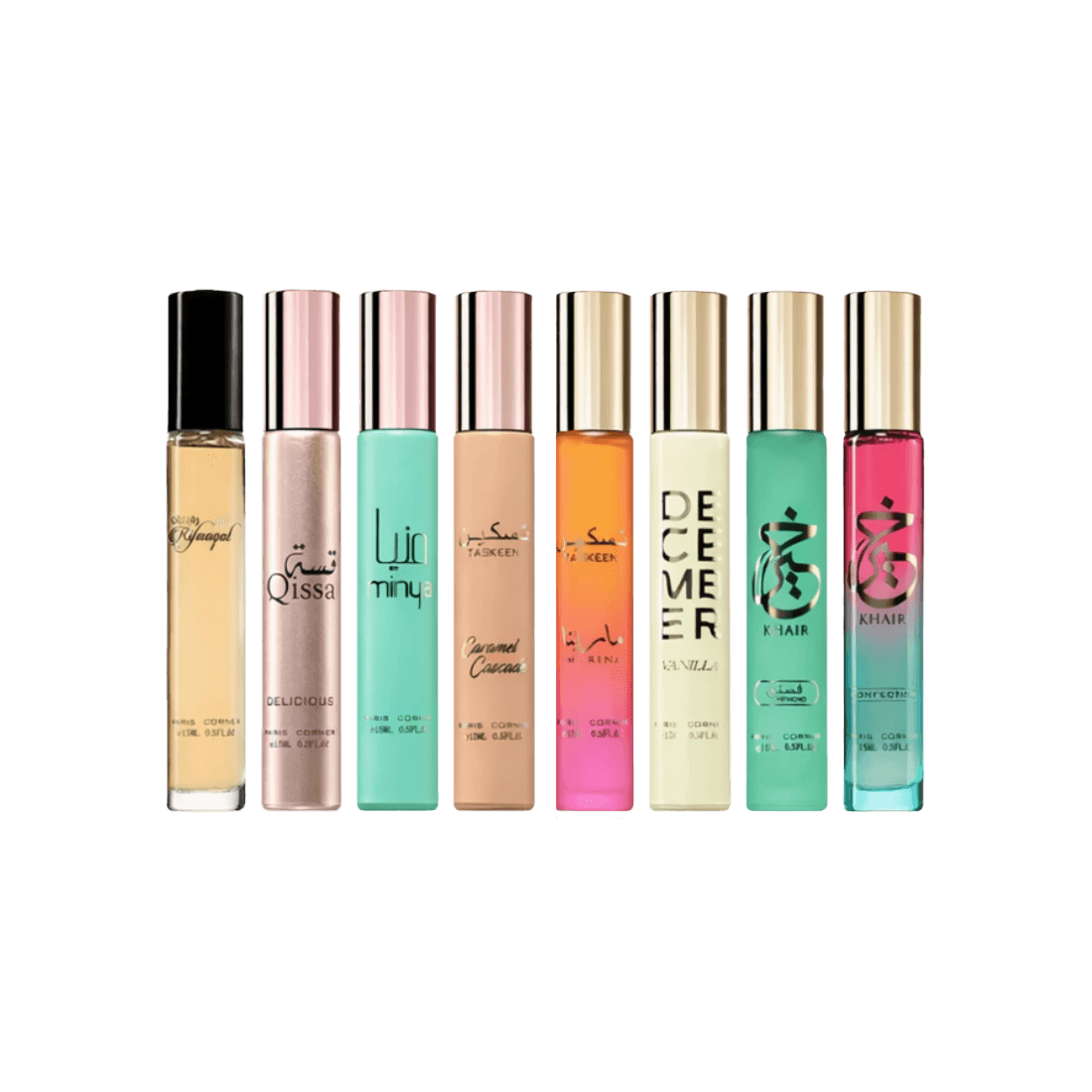 Paris Corner Discovery Set mit gourmand, fruchtig und orientalischen Düften